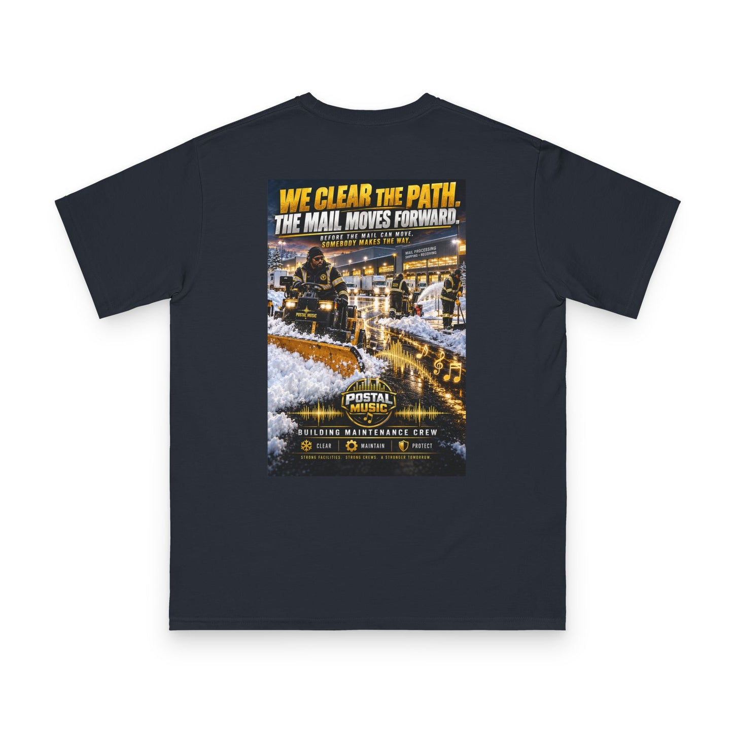 Postal Music - We Clear the Path - Men's Organic T-Shirt