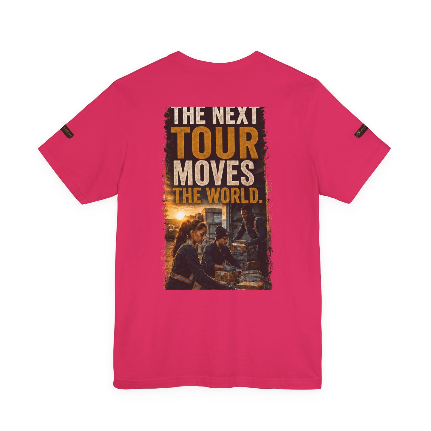 Postal Music — The Next Tour Premium Unisex T-Shirt — Color Group 3 of 11