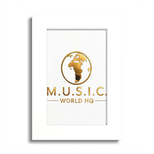 M.U.S.I.C. World HQ Essentials | Framed Art Poster