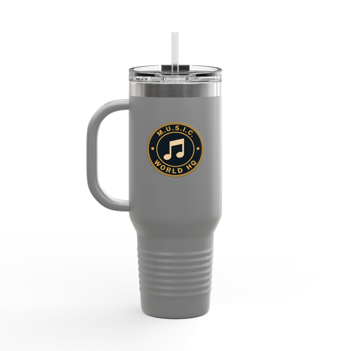 Postal Music - Level 7 Keeps the Rhythm Clean - Insulated Travel Tumbler 40oz