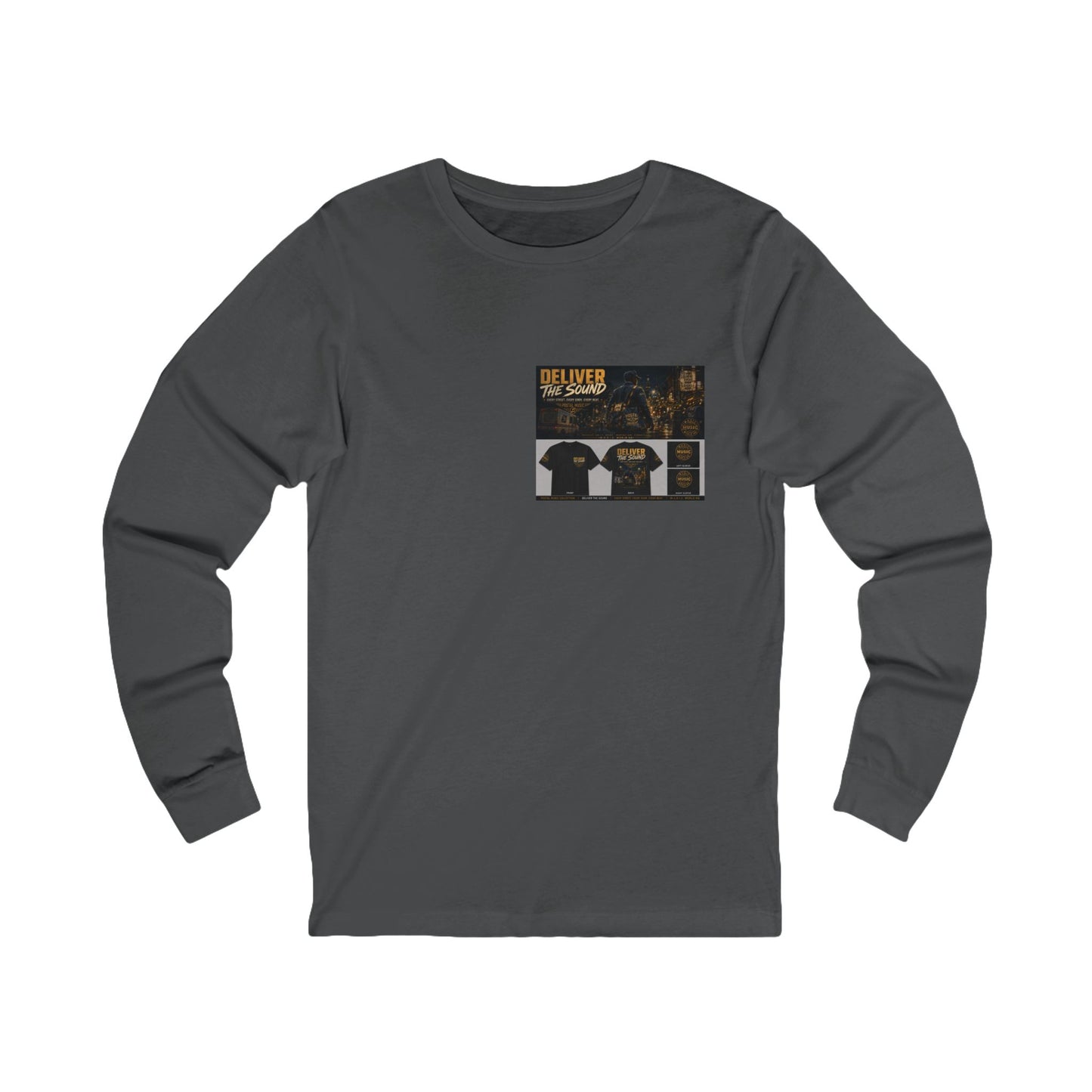 Postal Music — Deliver the Sound — Long-Sleeve T-Shirt