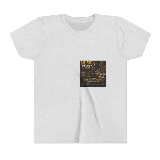 Postal Music — Music Powers the People — Youth T-Shirt