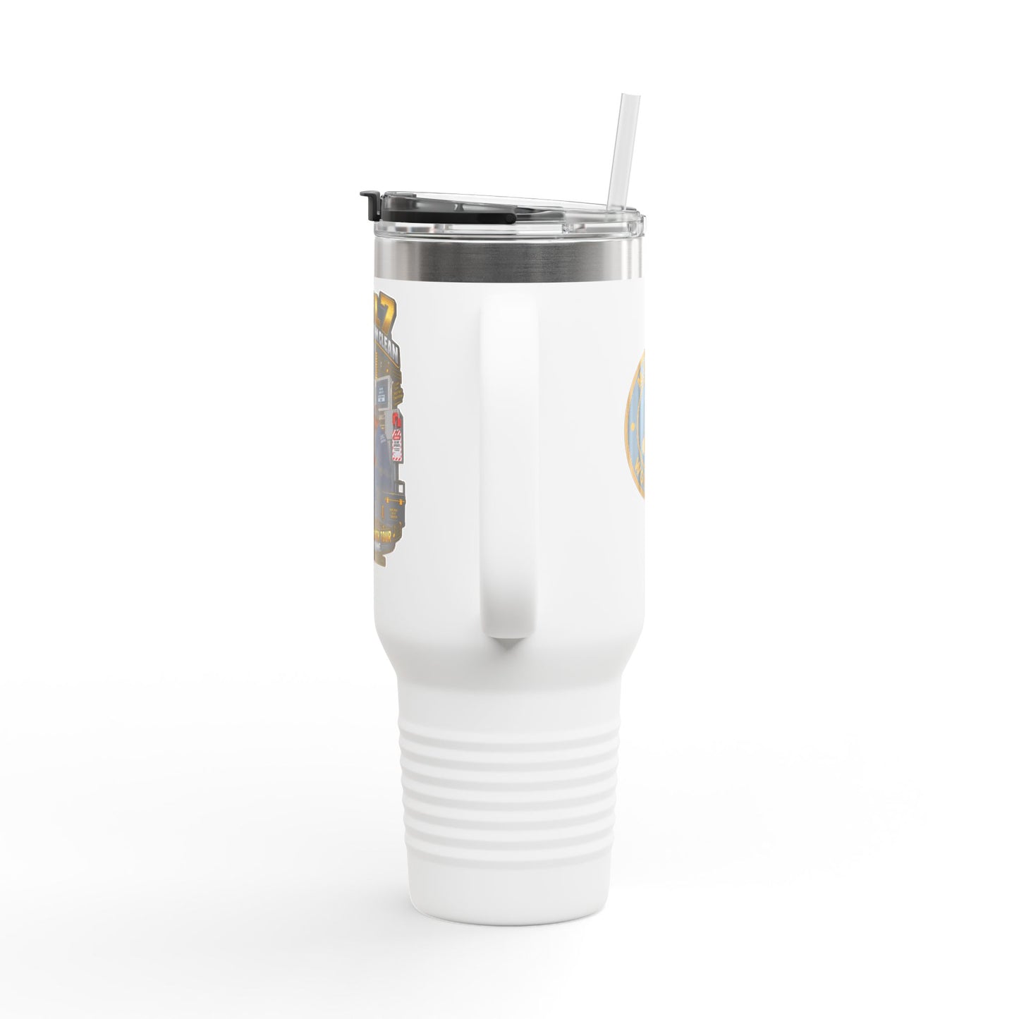Postal Music - Level 7 Keeps the Rhythm Clean - Insulated Travel Tumbler 40oz