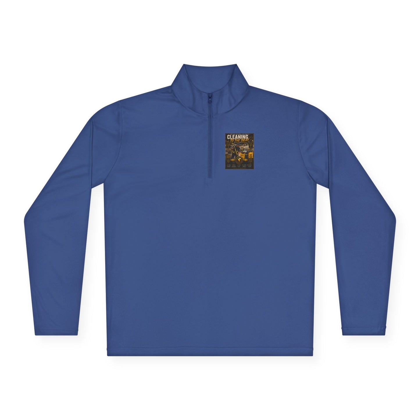 Cleaning to the Beat — Quarter-Zip Pullover