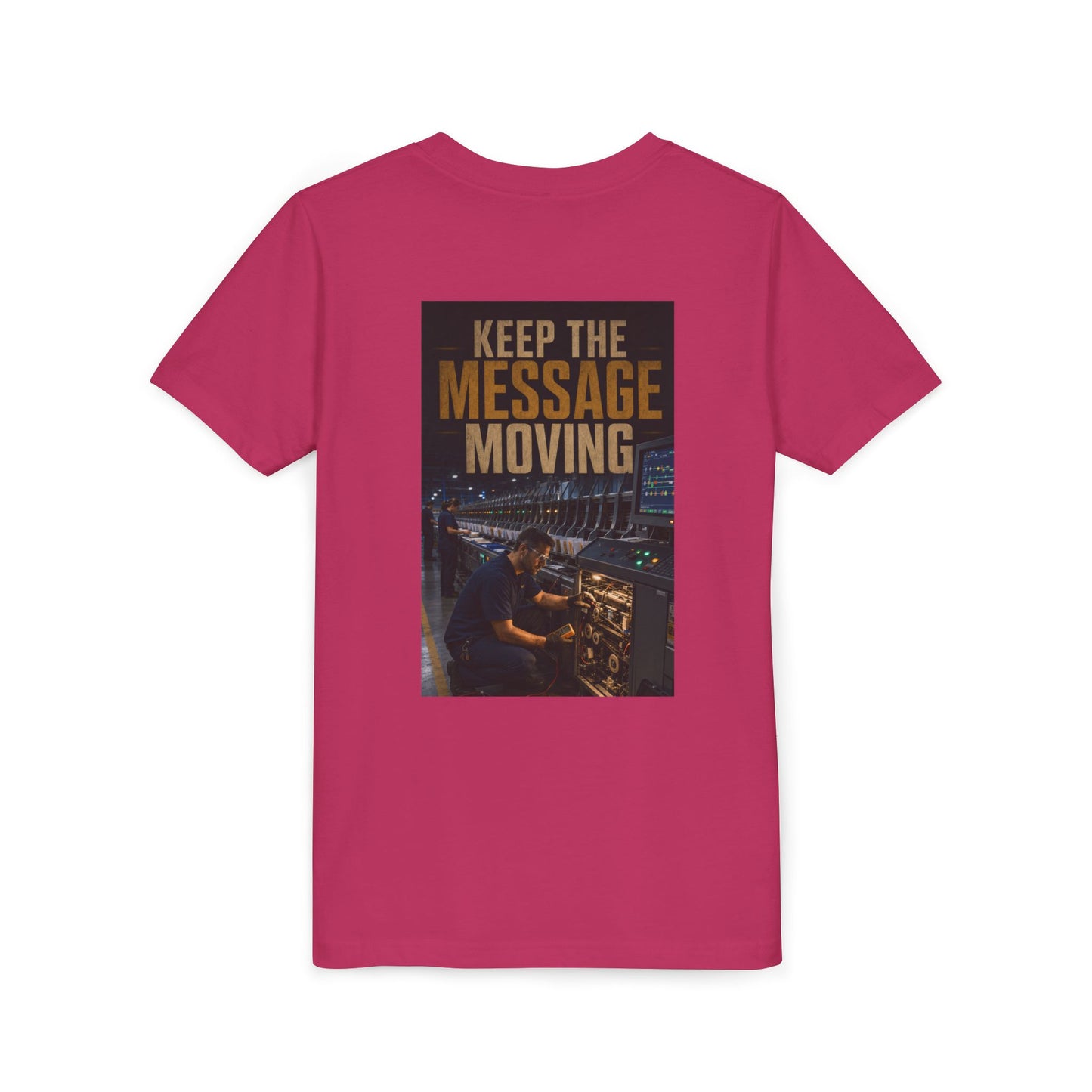 Postal Music — Keep the Message Moving — Youth T-Shirt