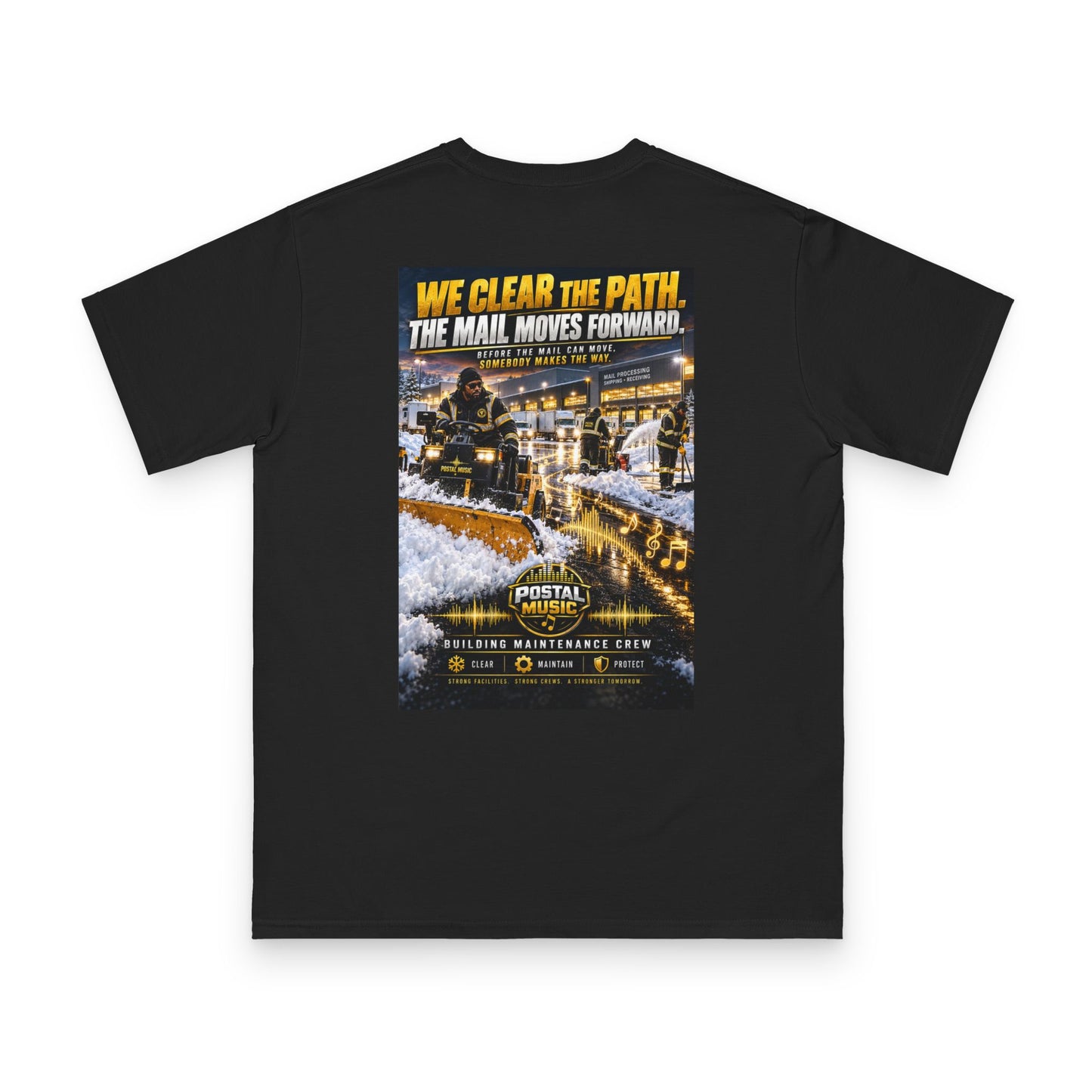 Postal Music - We Clear the Path - Men's Organic T-Shirt