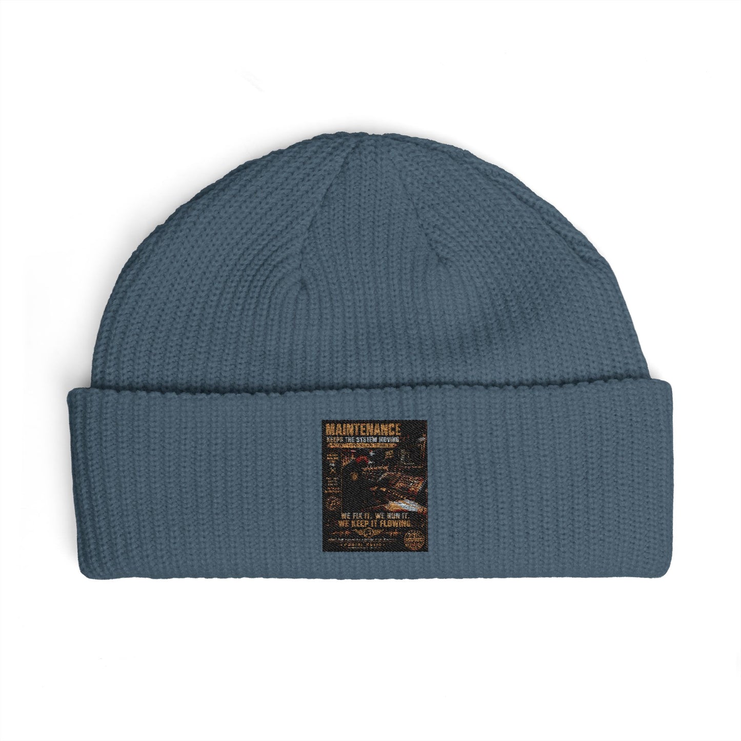 Postal Music — Maintenance Keeps the System Moving — Knit Beanie