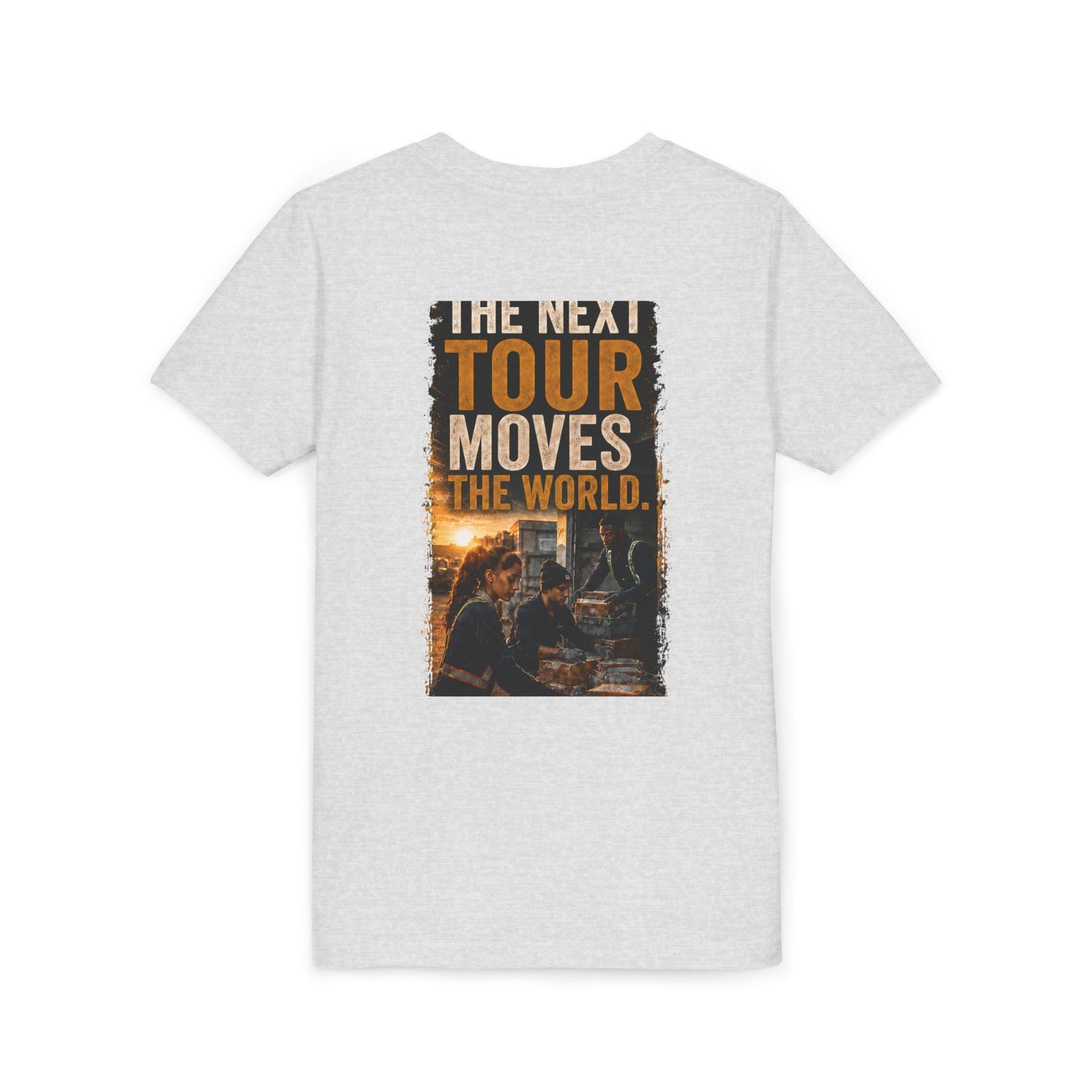 Postal Music — The Next Tour Youth T-Shirt — Color Group 1 of 2