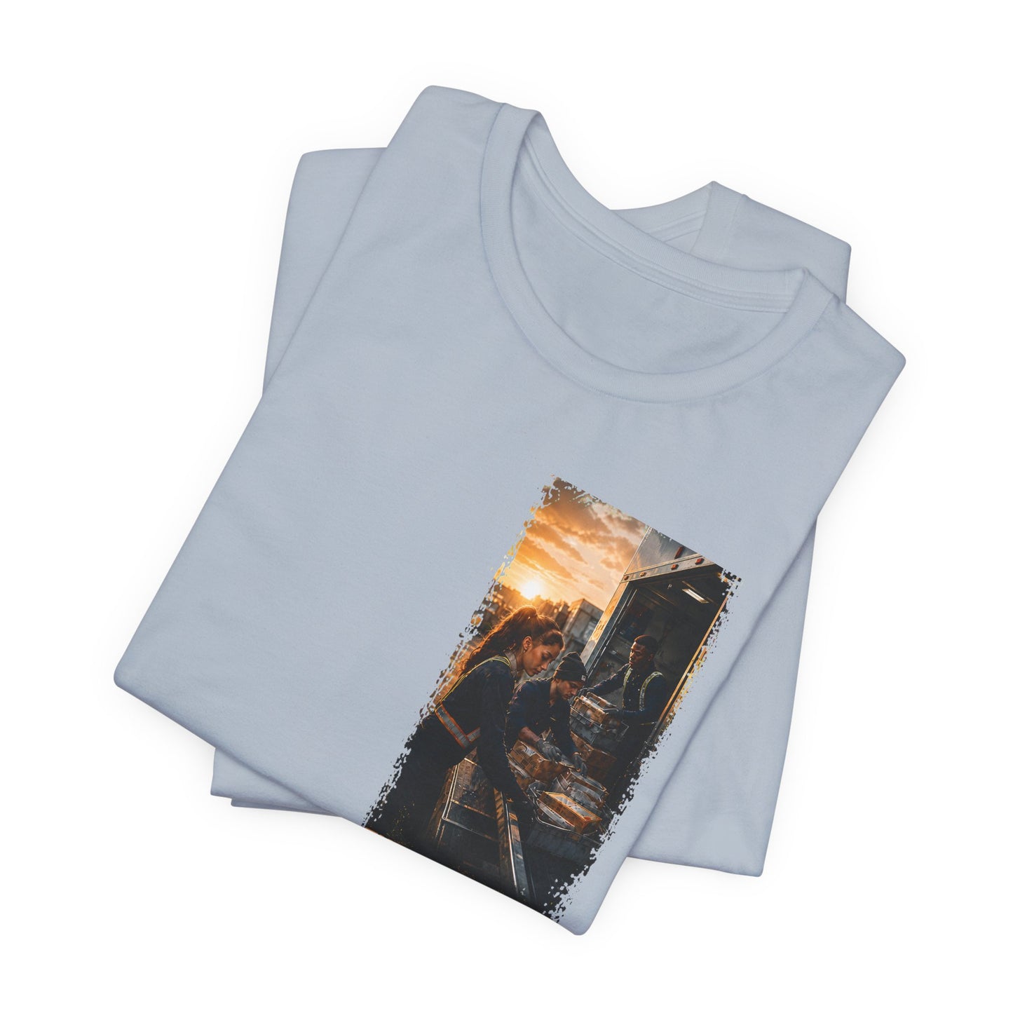 Postal Music — The Next Tour Premium Unisex T-Shirt — Color Group 7 of 11