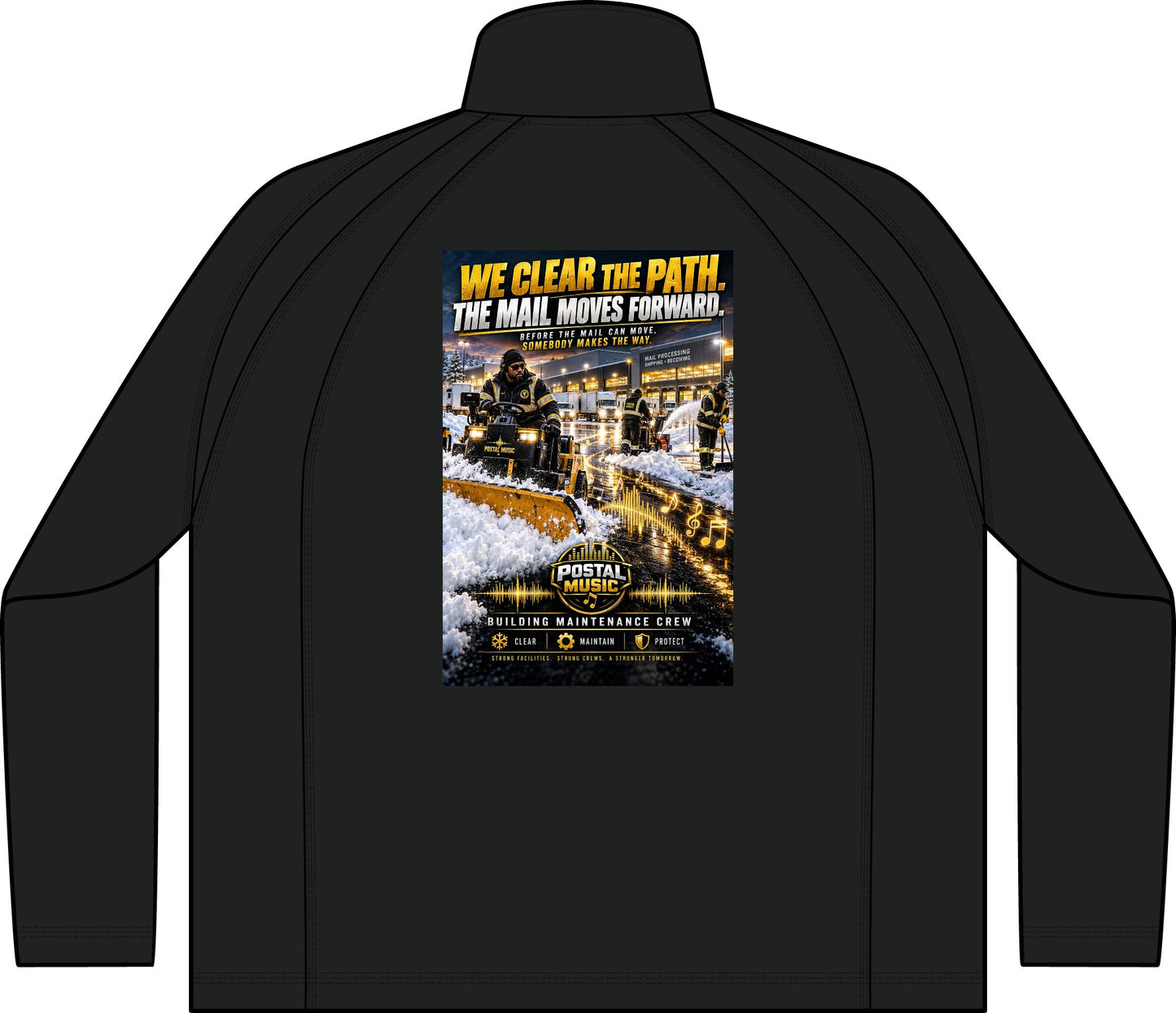 Postal Music - We Clear the Path - Men's Jogging Outfit Set - Track Jacket