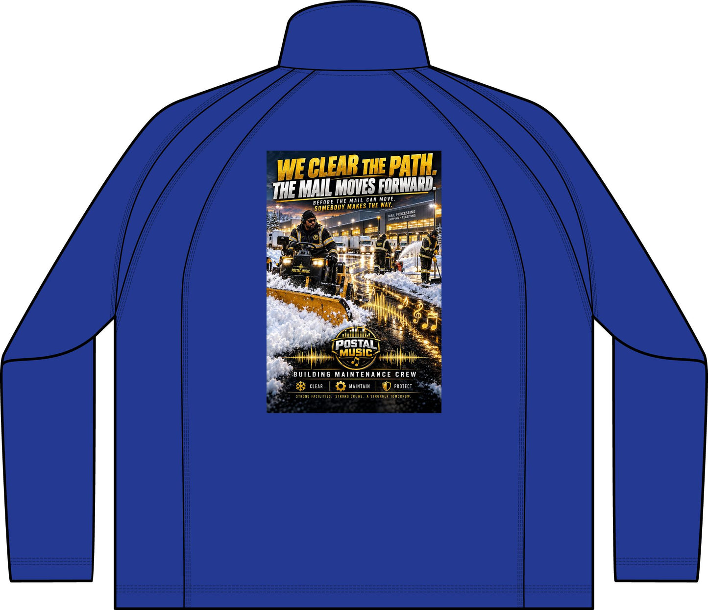 Postal Music - We Clear the Path - Men's Jogging Outfit Set - Track Jacket
