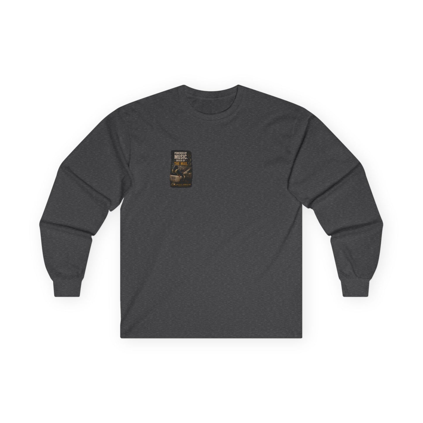 Postal Music - Powered by Music Long Sleeve Tee