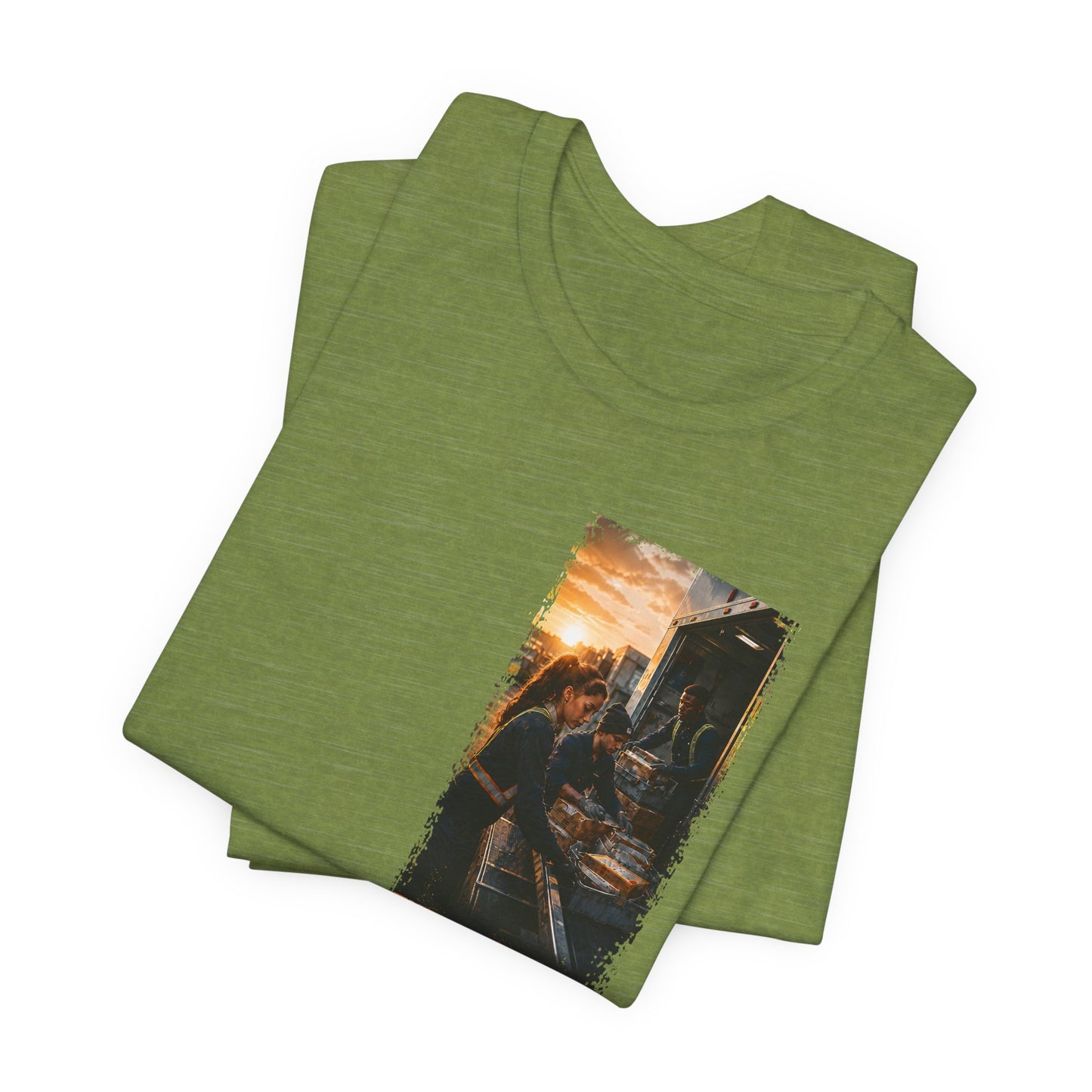 Postal Music — The Next Tour Premium Unisex T-Shirt — Color Group 4 of 11