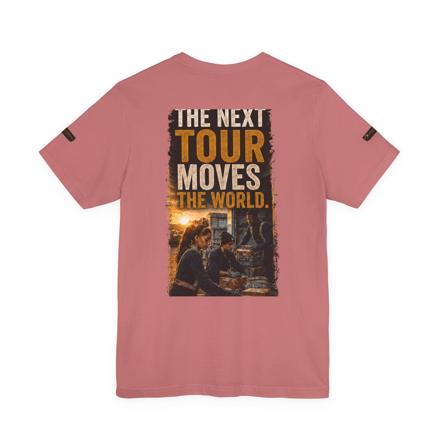 Postal Music — The Next Tour Premium Unisex T-Shirt — Color Group 8 of 11