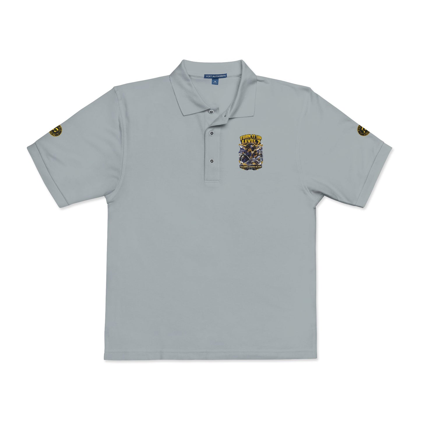 Postal Music - Turn It Up to Level 7 - Unisex Polo Shirt