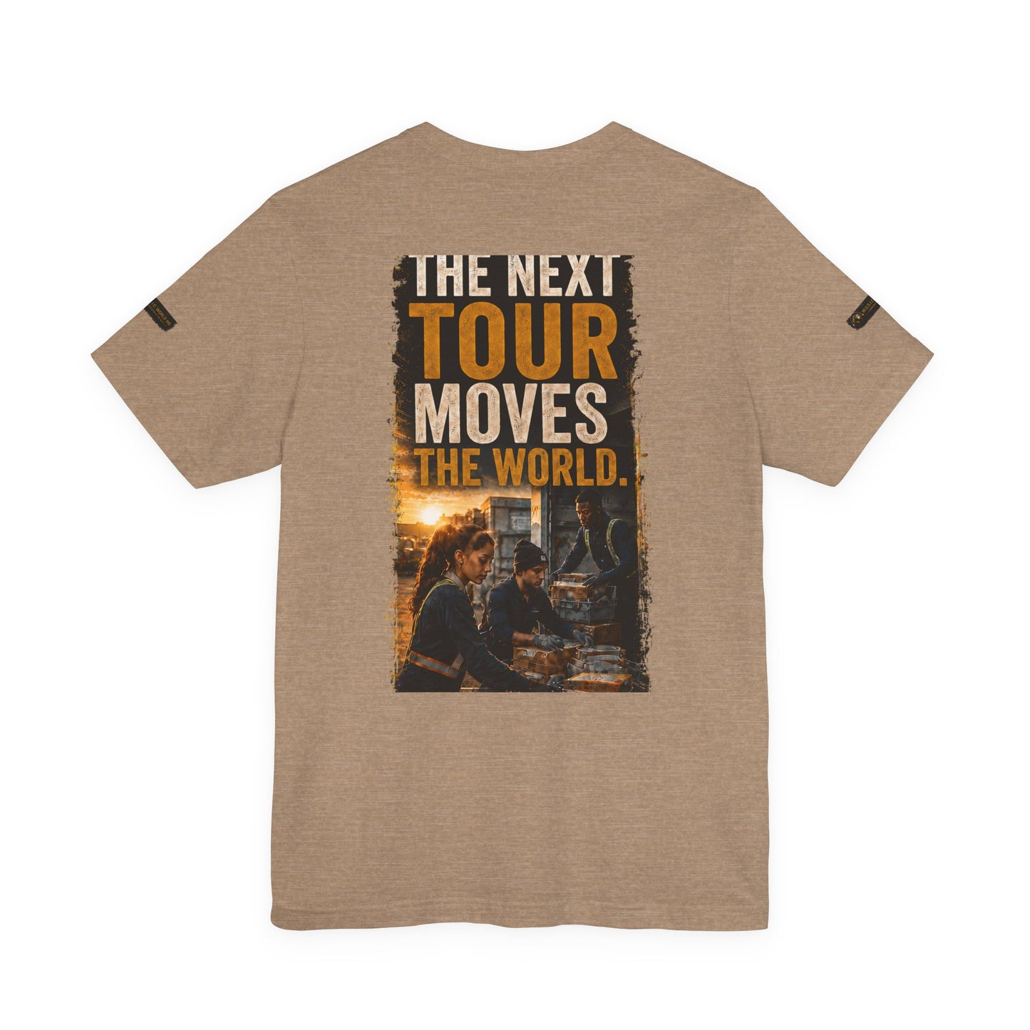 Postal Music — The Next Tour Premium Unisex T-Shirt — Color Group 7 of 11