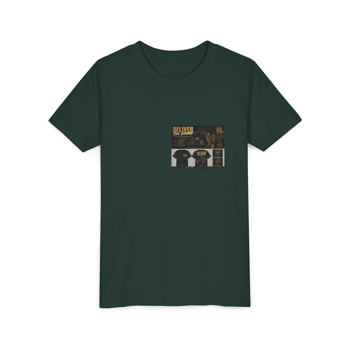 Postal Music — Deliver the Sound — Youth T-Shirt