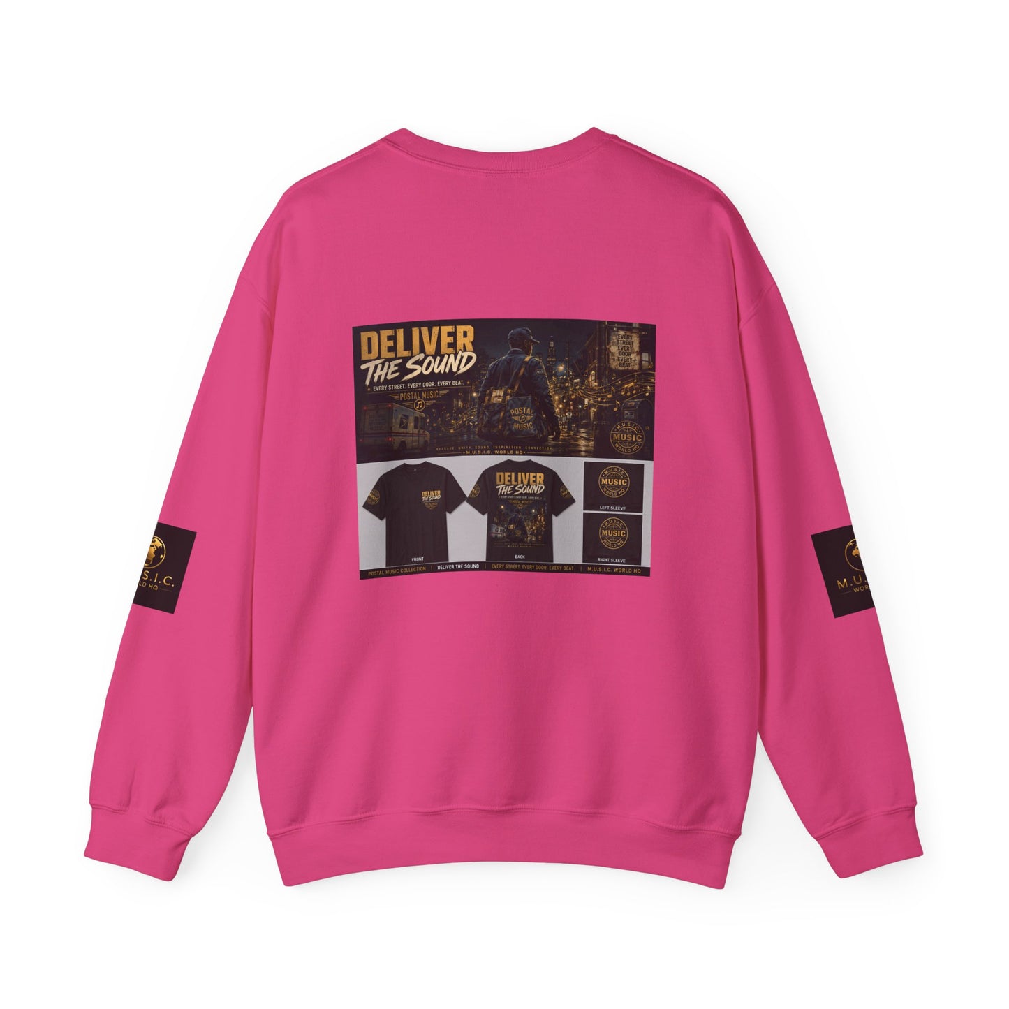 Postal Music — Deliver the Sound — Core Crewneck Sweatshirt