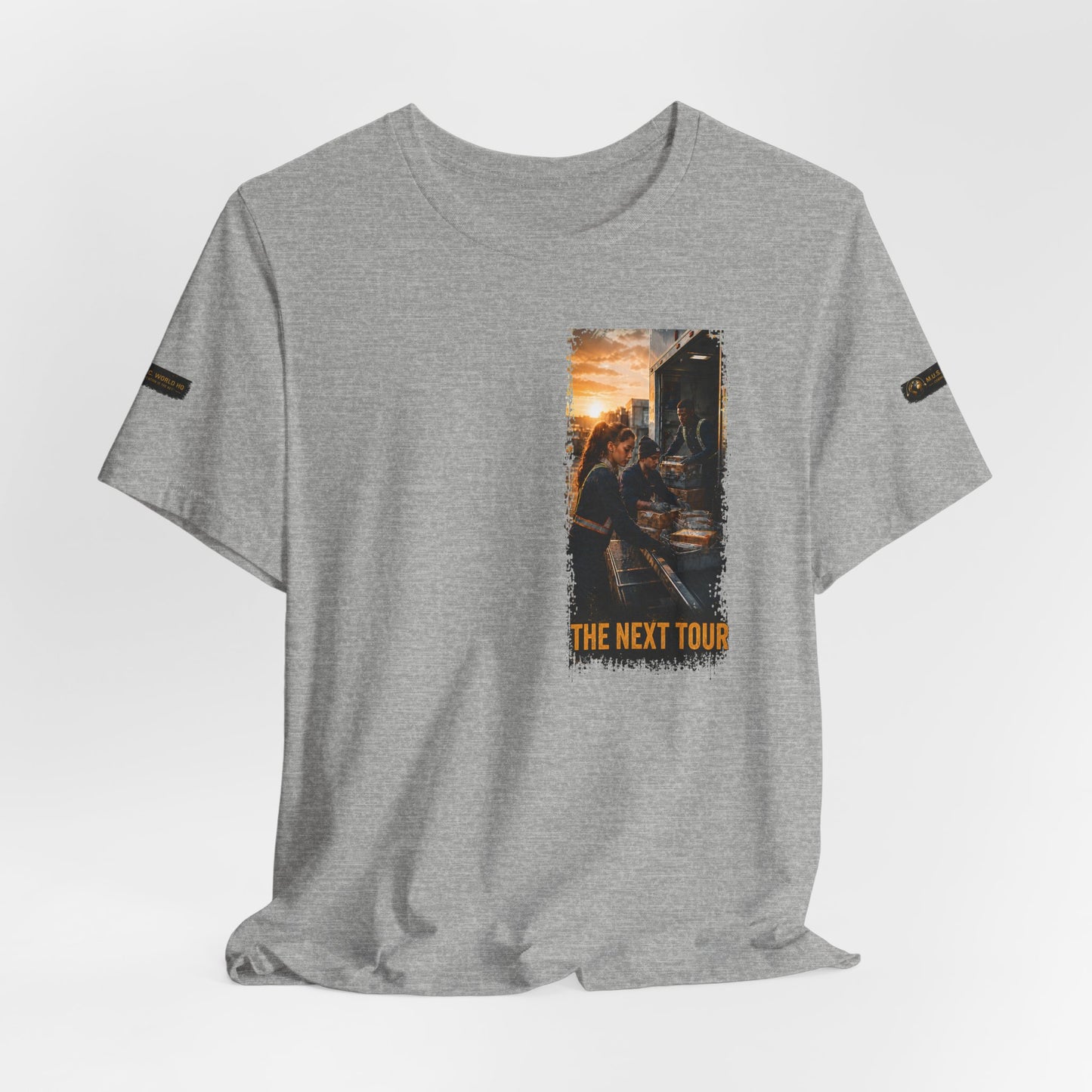 Postal Music - The Next Tour Premium Unisex T-Shirt - Color Group 1 of 11