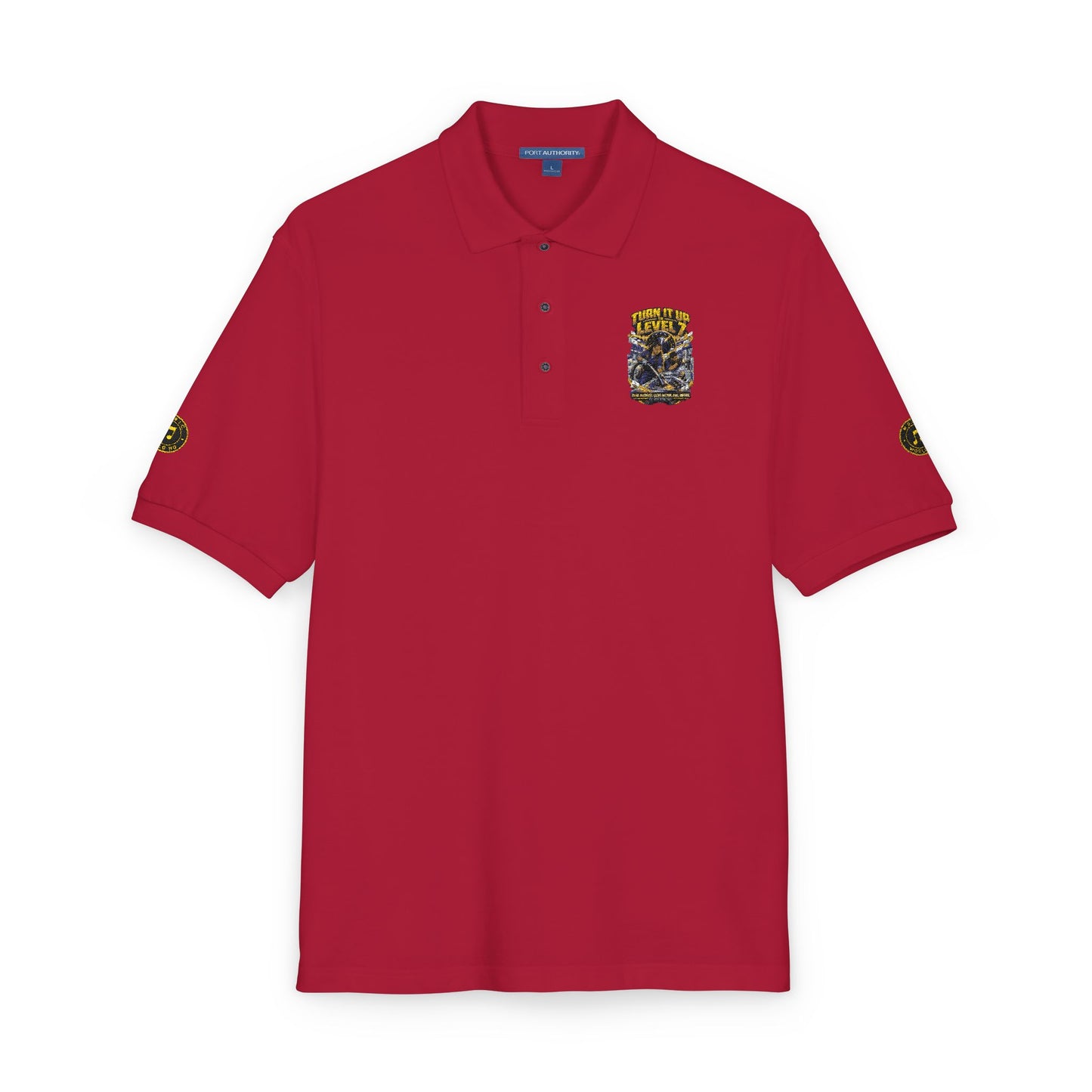 Postal Music - Turn It Up to Level 7 - Unisex Polo Shirt
