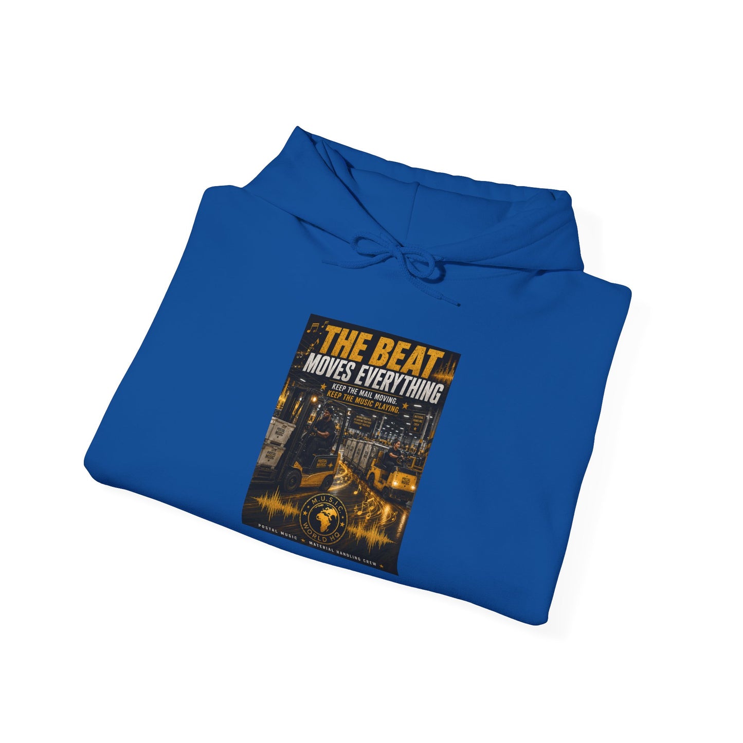 The Beat Moves Everything — Men's Hoodie | Postal Music