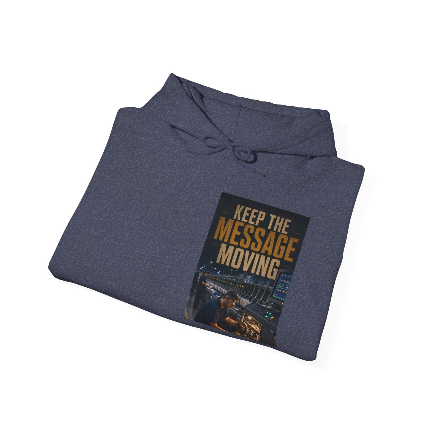 Postal Music — Keep the Message Moving — Core Pullover Hoodie