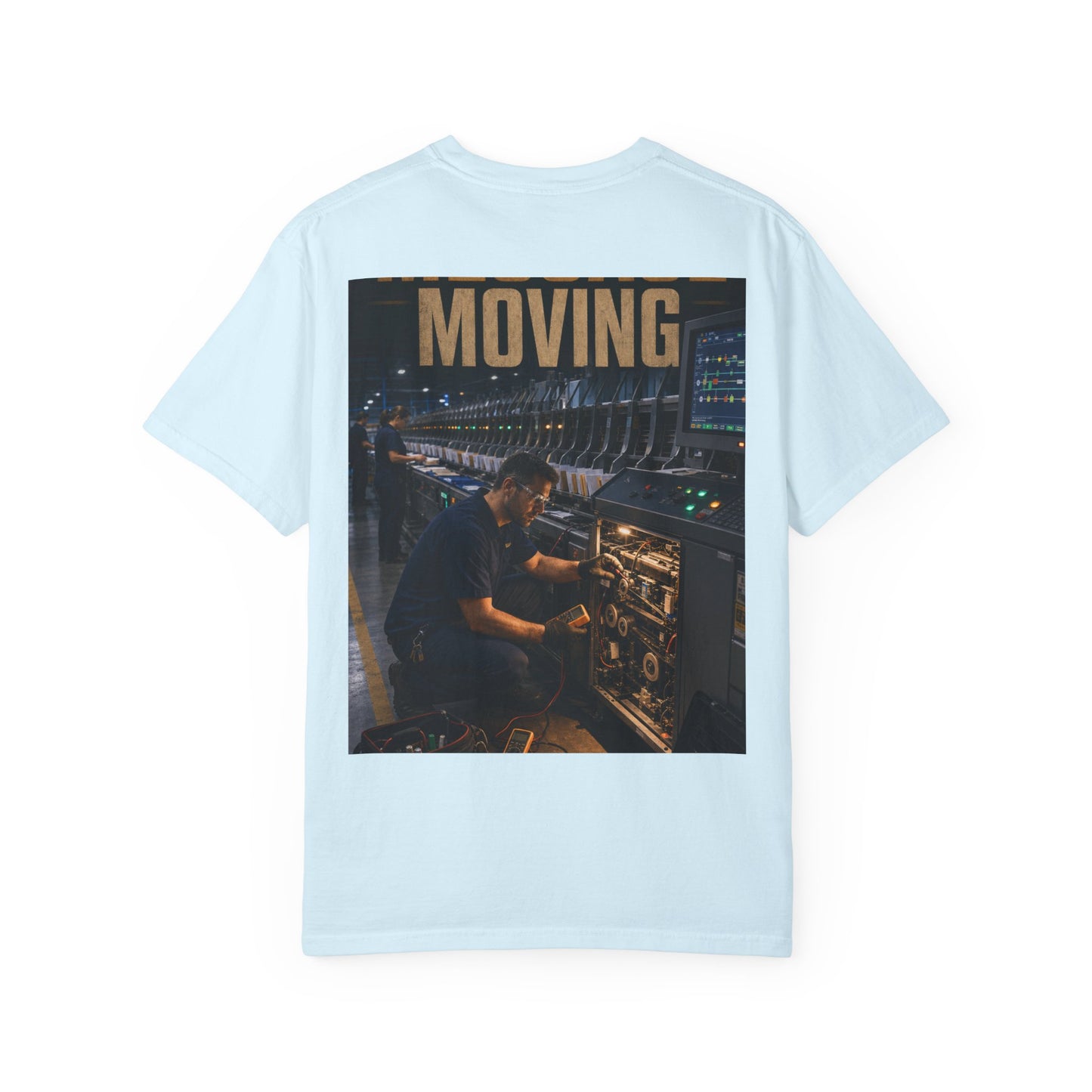 Postal Music — Keep the Message Moving — Garment-Dyed T-Shirt