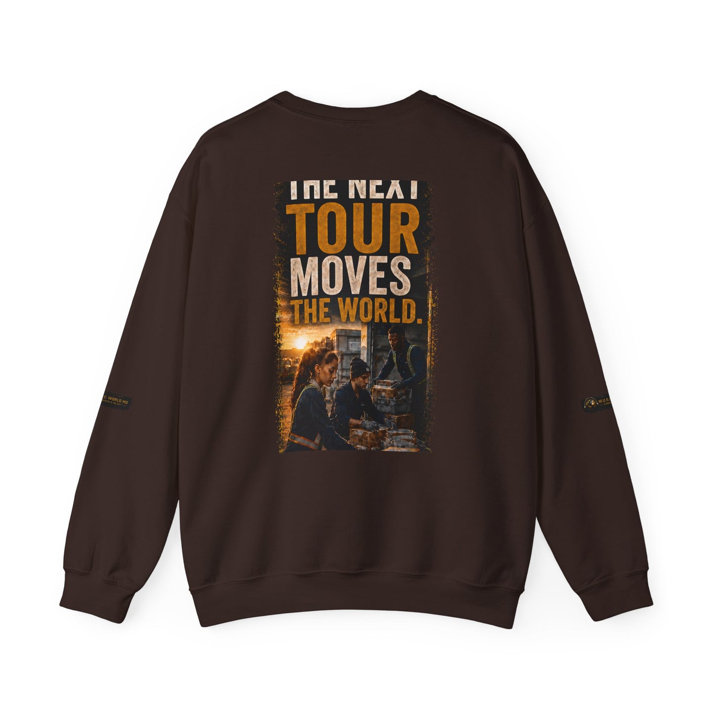 Postal Music — The Next Tour Core Crewneck Sweatshirt — Color Group 1 of 3