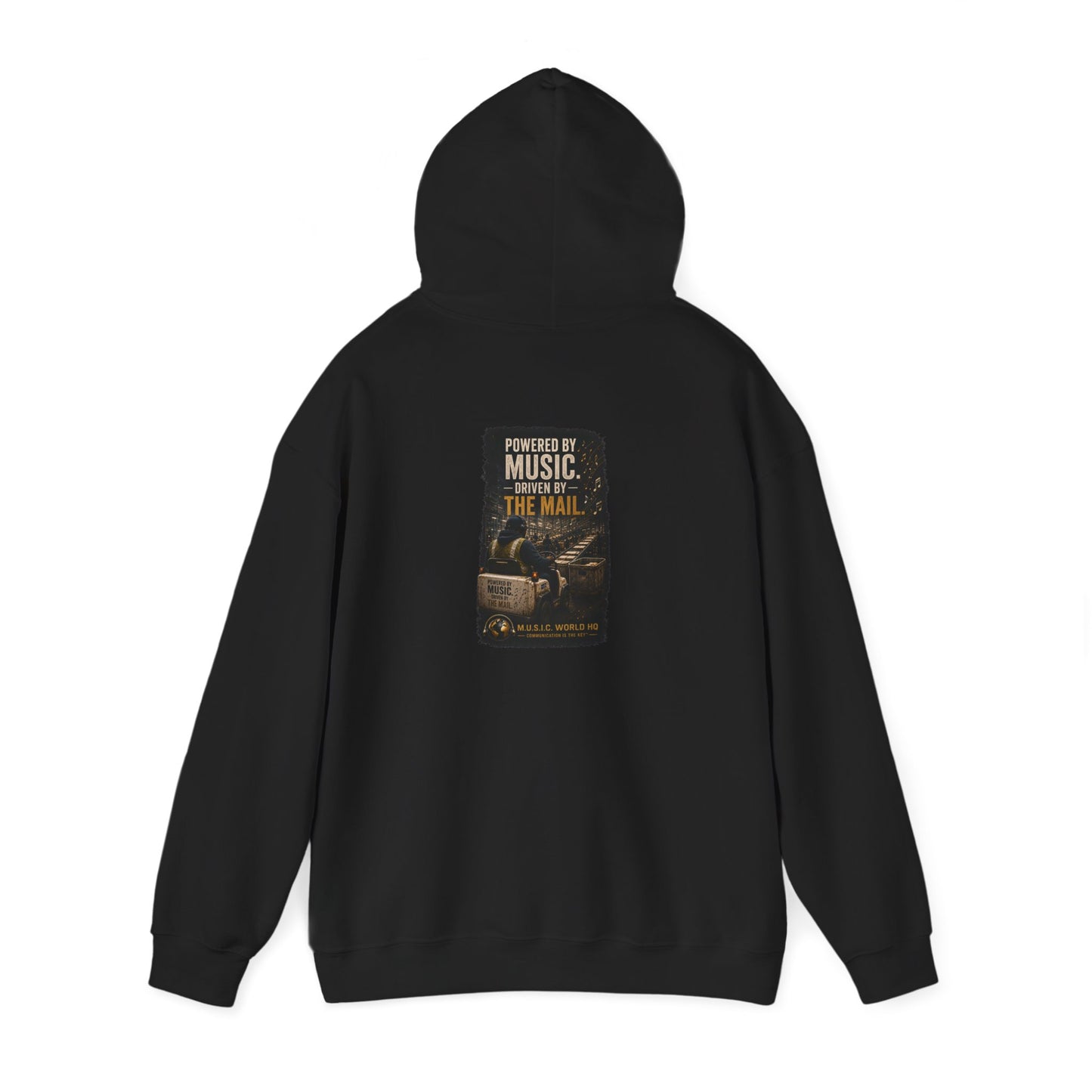 Postal Music - Powered by Music Hoodie - Colorways A2