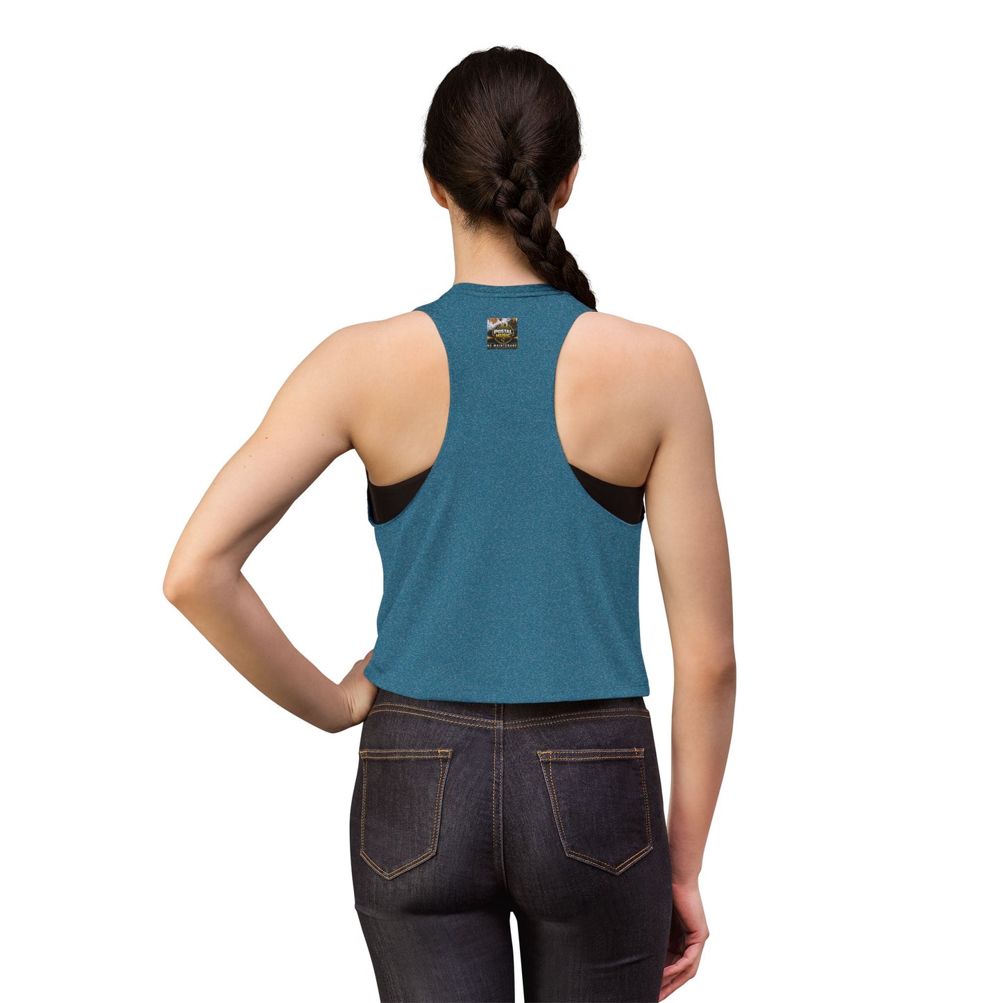Postal Music - We Clear the Path - Women's Cropped T-Shirt