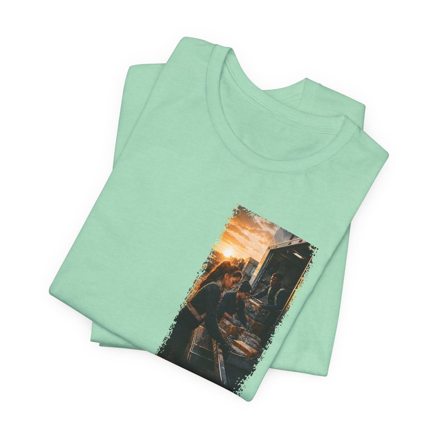 Postal Music — The Next Tour Premium Unisex T-Shirt — Color Group 5 of 11