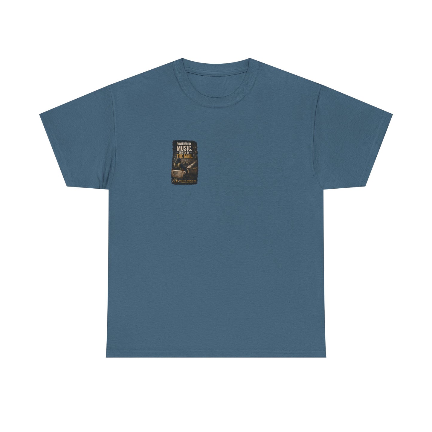 Postal Music - Powered by Music Premium T-Shirt - Colorways C