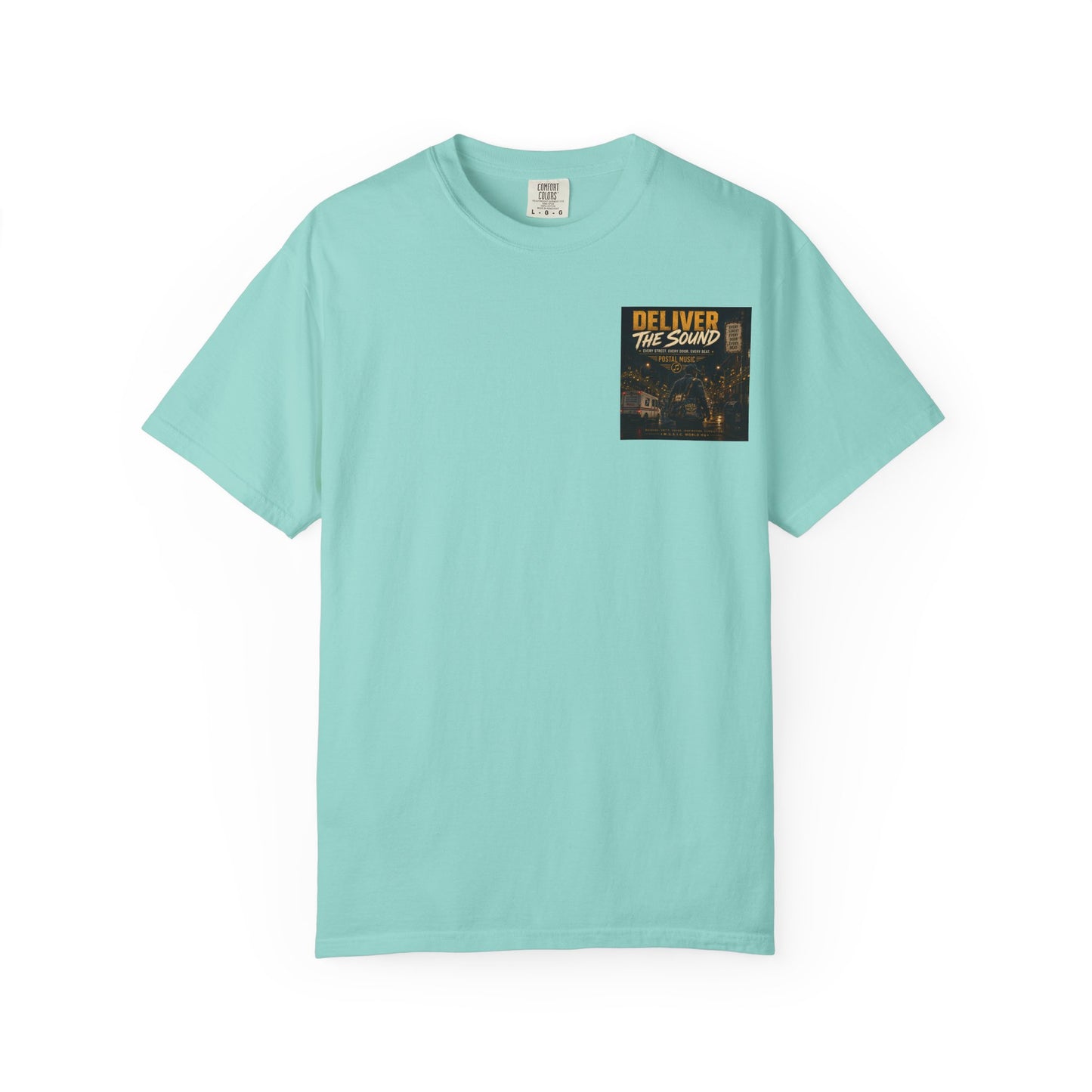 Postal Music — Deliver the Sound — Garment-Dyed T-Shirt