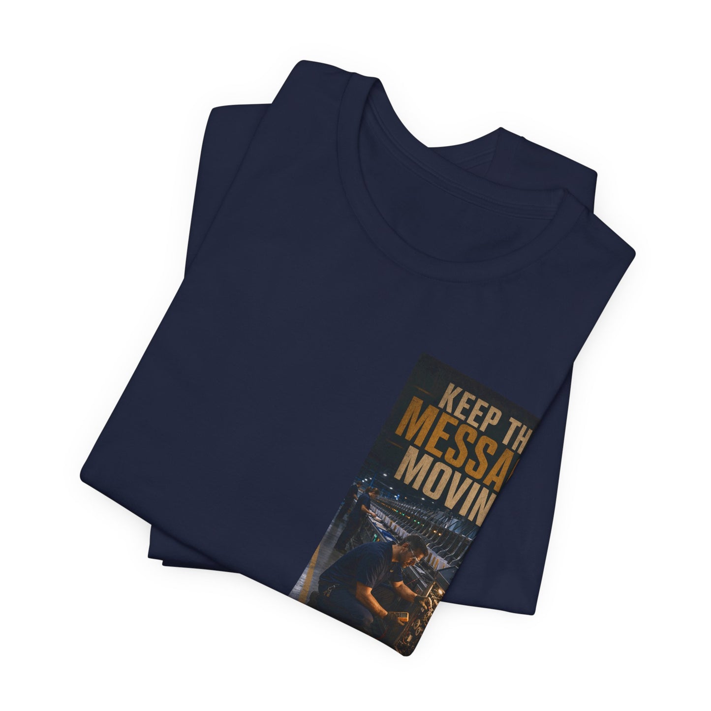 Postal Music — Keep the Message Moving — Premium Unisex T-Shirt