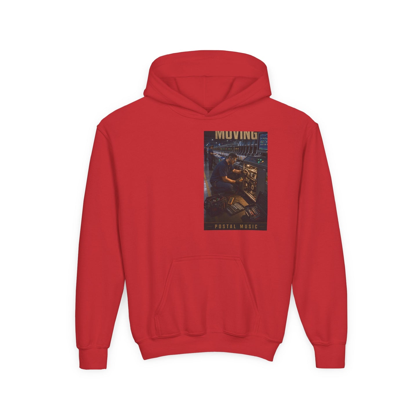 Postal Music — Keep the Message Moving — Youth Hoodie