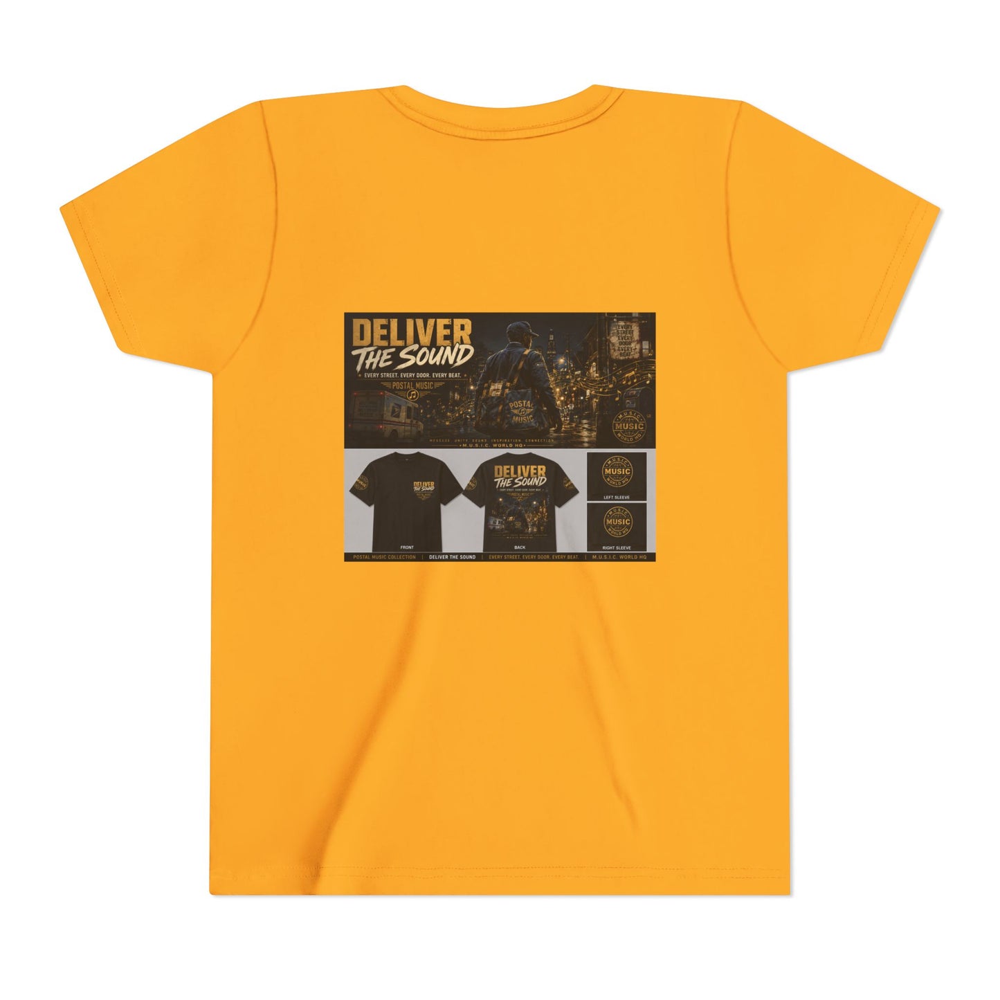 Postal Music — Deliver the Sound — Youth T-Shirt