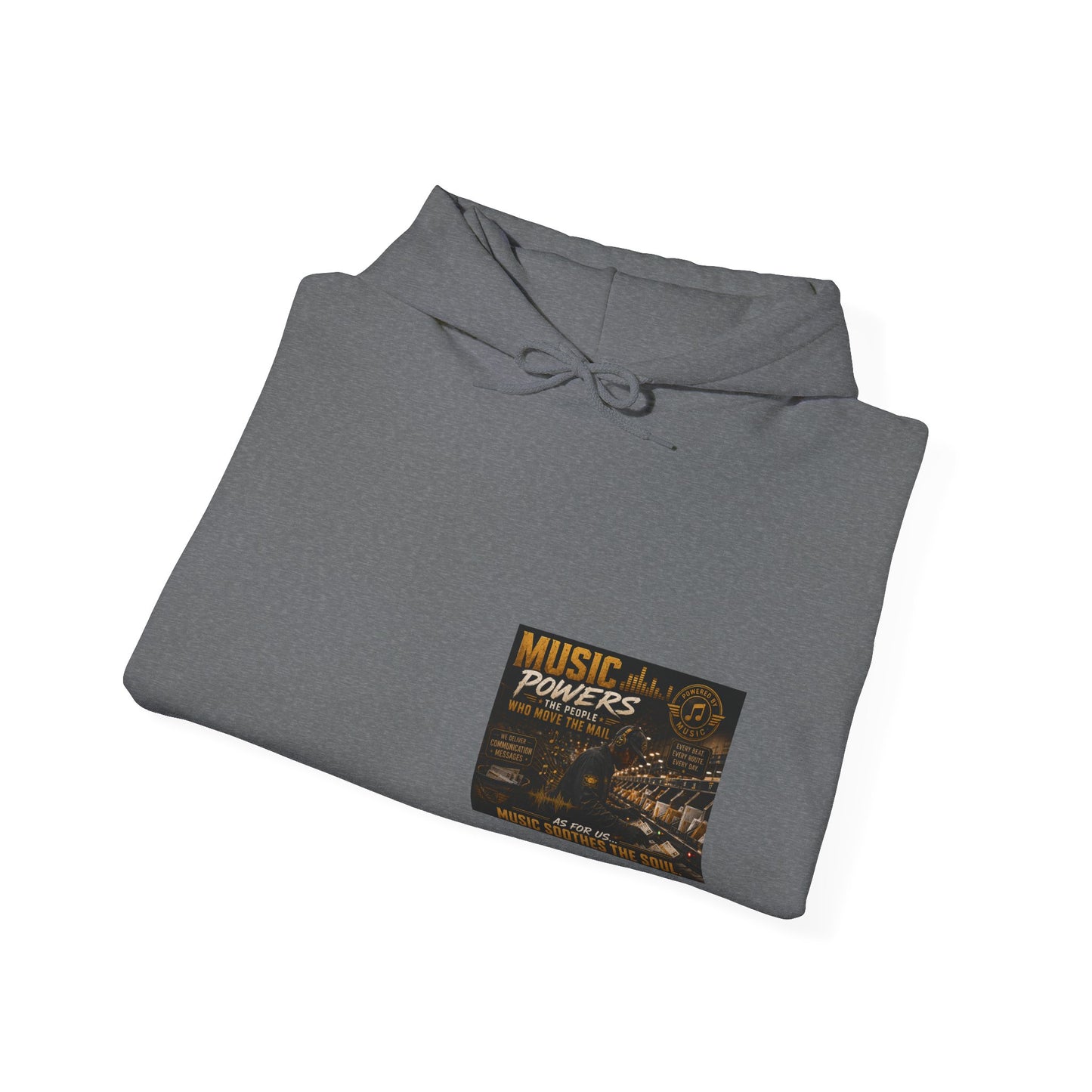 Postal Music — Music Powers the People — Core Pullover Hoodie