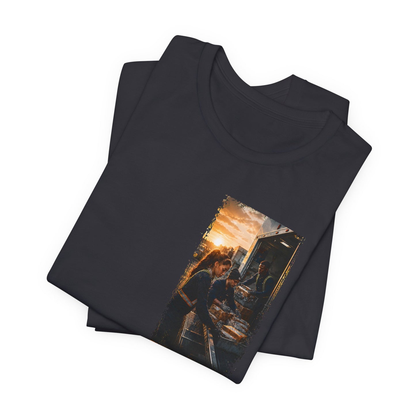 Postal Music — The Next Tour Premium Unisex T-Shirt — Color Group 2 of 11
