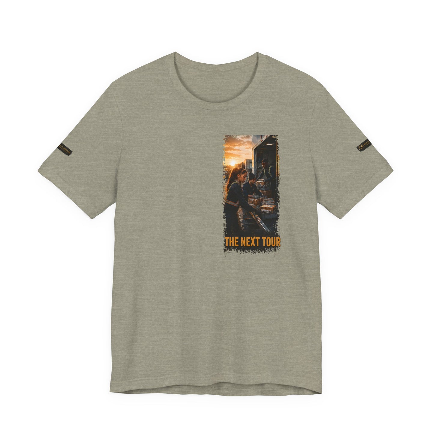 Postal Music — The Next Tour Premium Unisex T-Shirt — Color Group 7 of 11