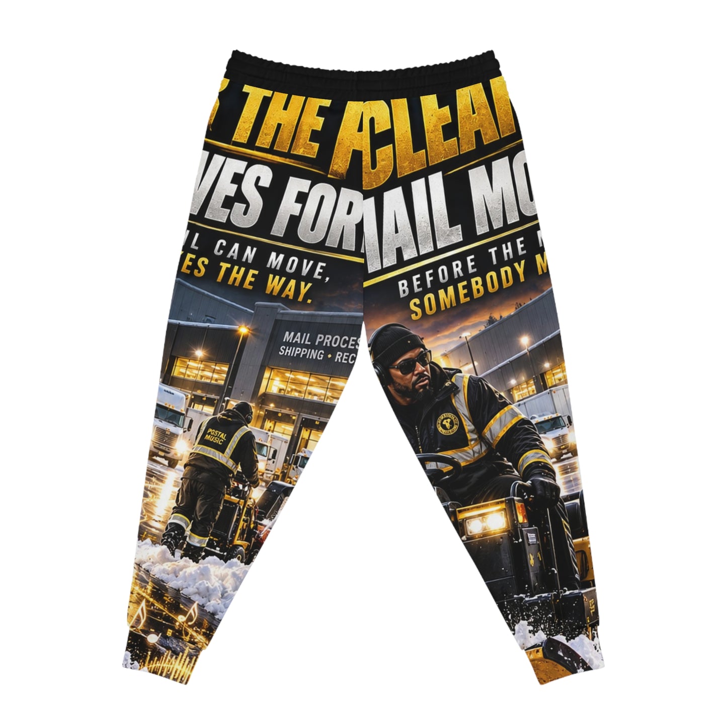 Postal Music - We Clear the Path - Men's Jogging Outfit Set - Athletic Joggers