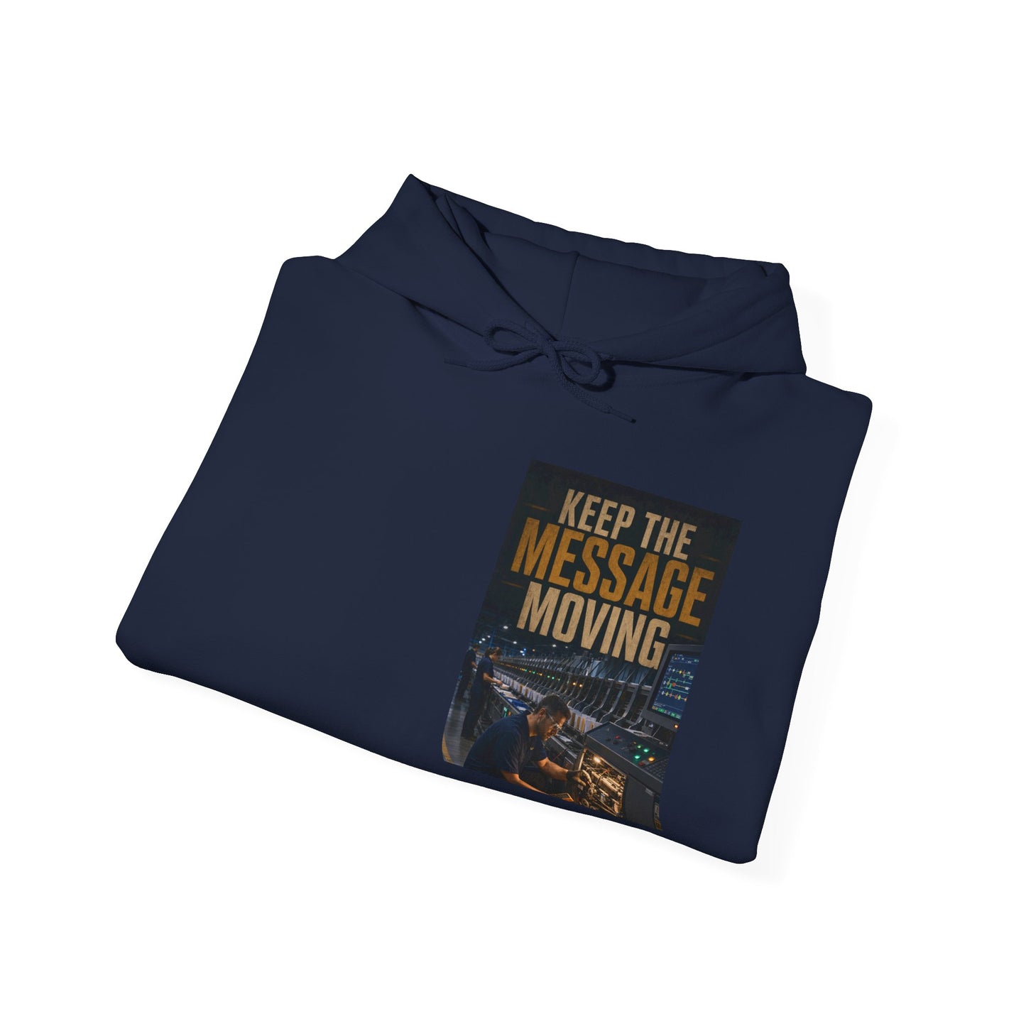 Postal Music — Keep the Message Moving — Core Pullover Hoodie