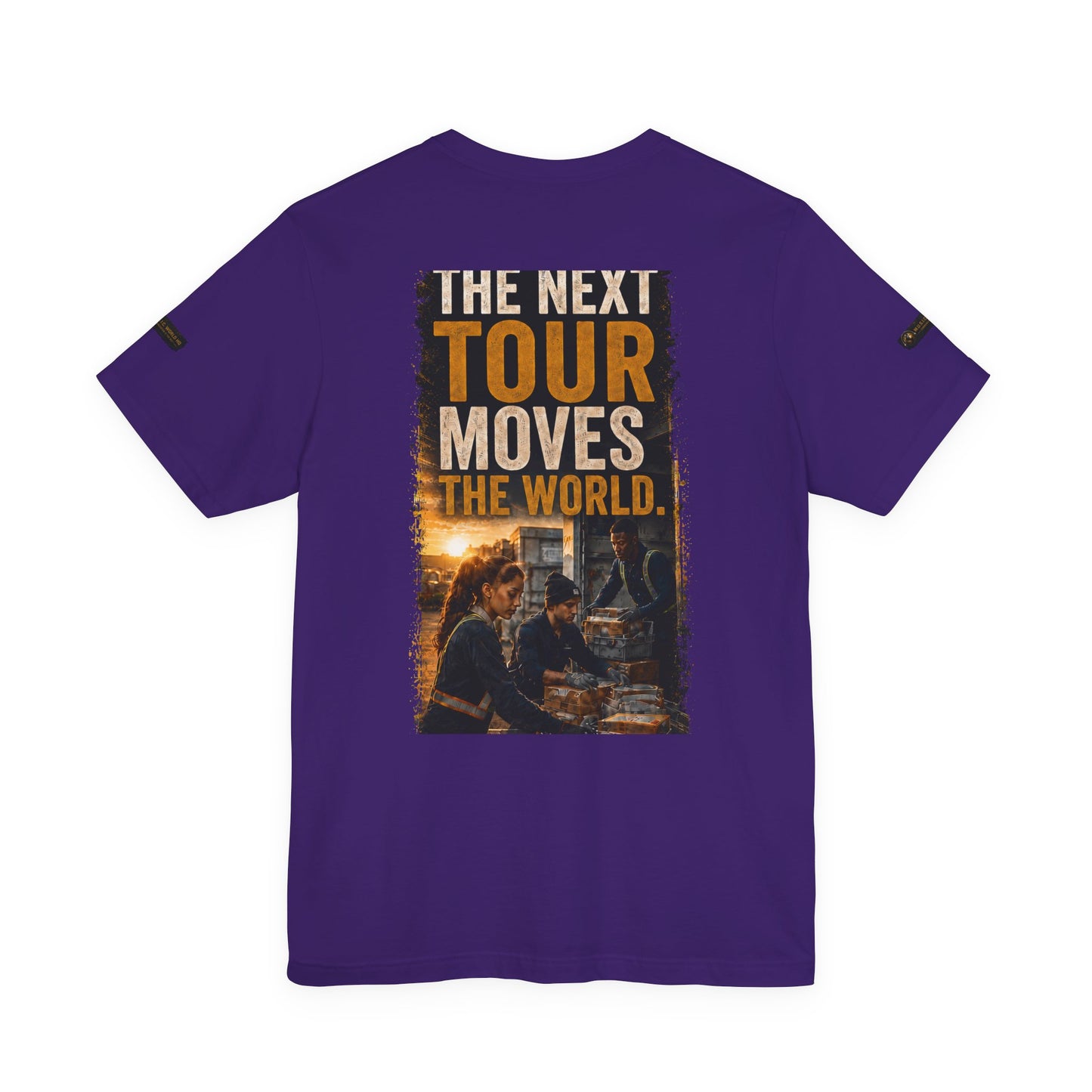Postal Music — The Next Tour Premium Unisex T-Shirt — Color Group 10 of 11