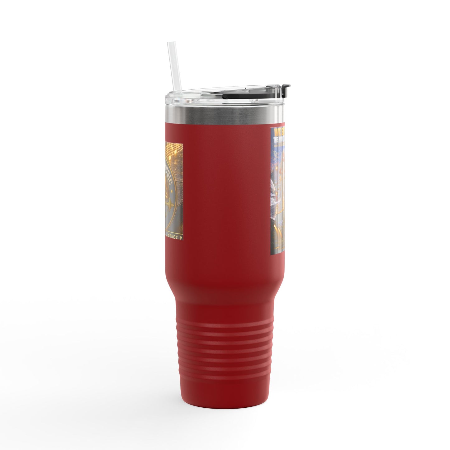 Postal Music - We Set the Stage - Insulated Travel Mug 40oz