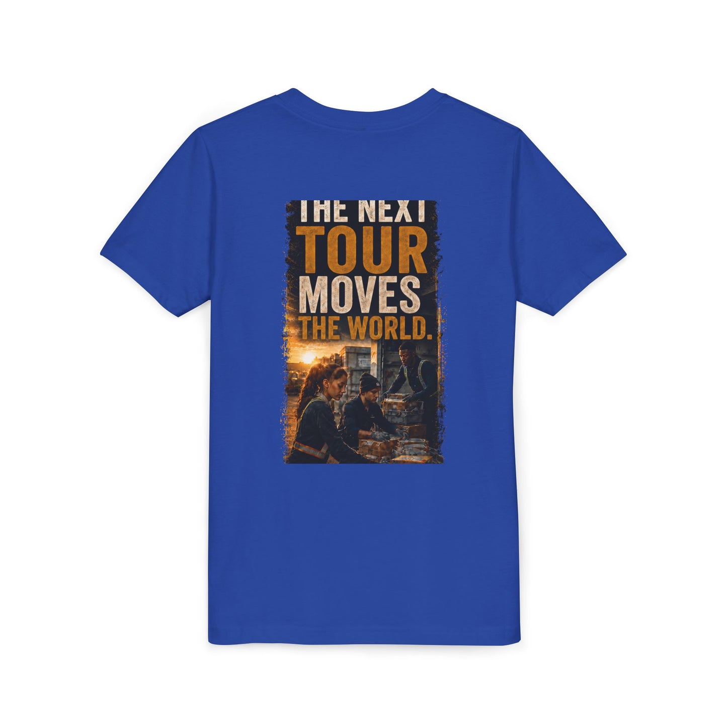 Postal Music — The Next Tour Youth T-Shirt — Color Group 1 of 2