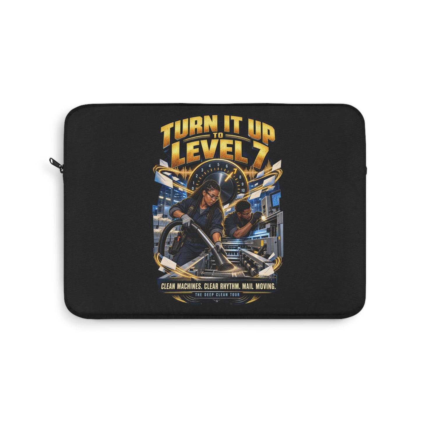 Postal Music - Turn It Up to Level 7 - Laptop Sleeve
