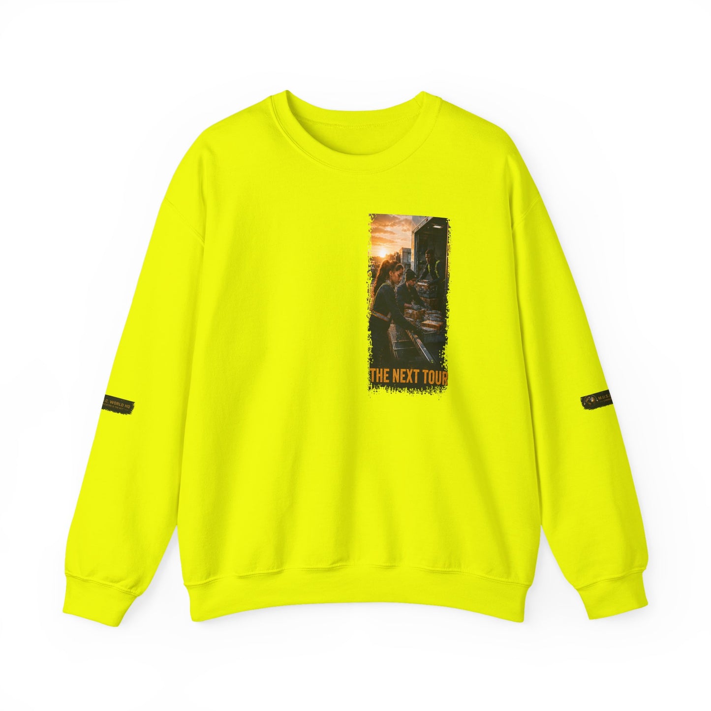 Postal Music — The Next Tour Core Crewneck Sweatshirt — Color Group 3 of 3