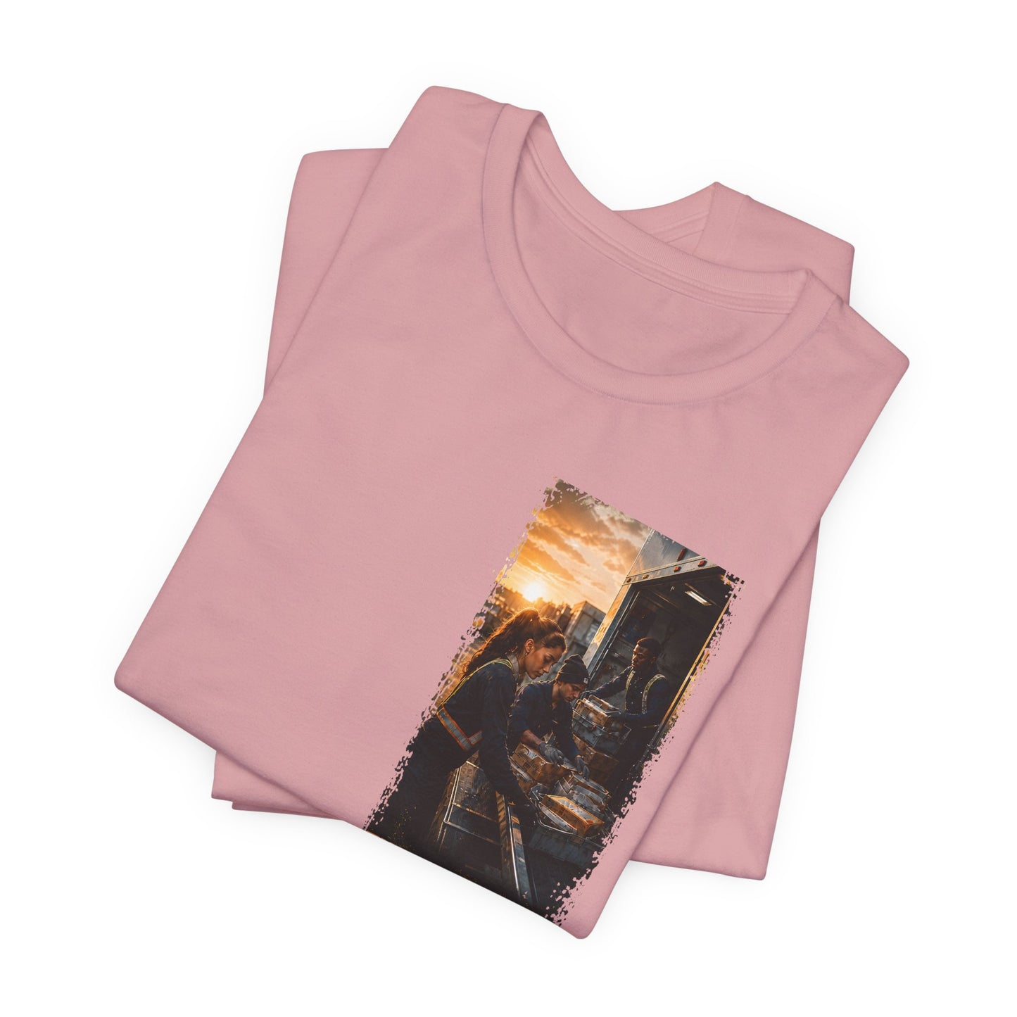 Postal Music — The Next Tour Premium Unisex T-Shirt — Color Group 9 of 11