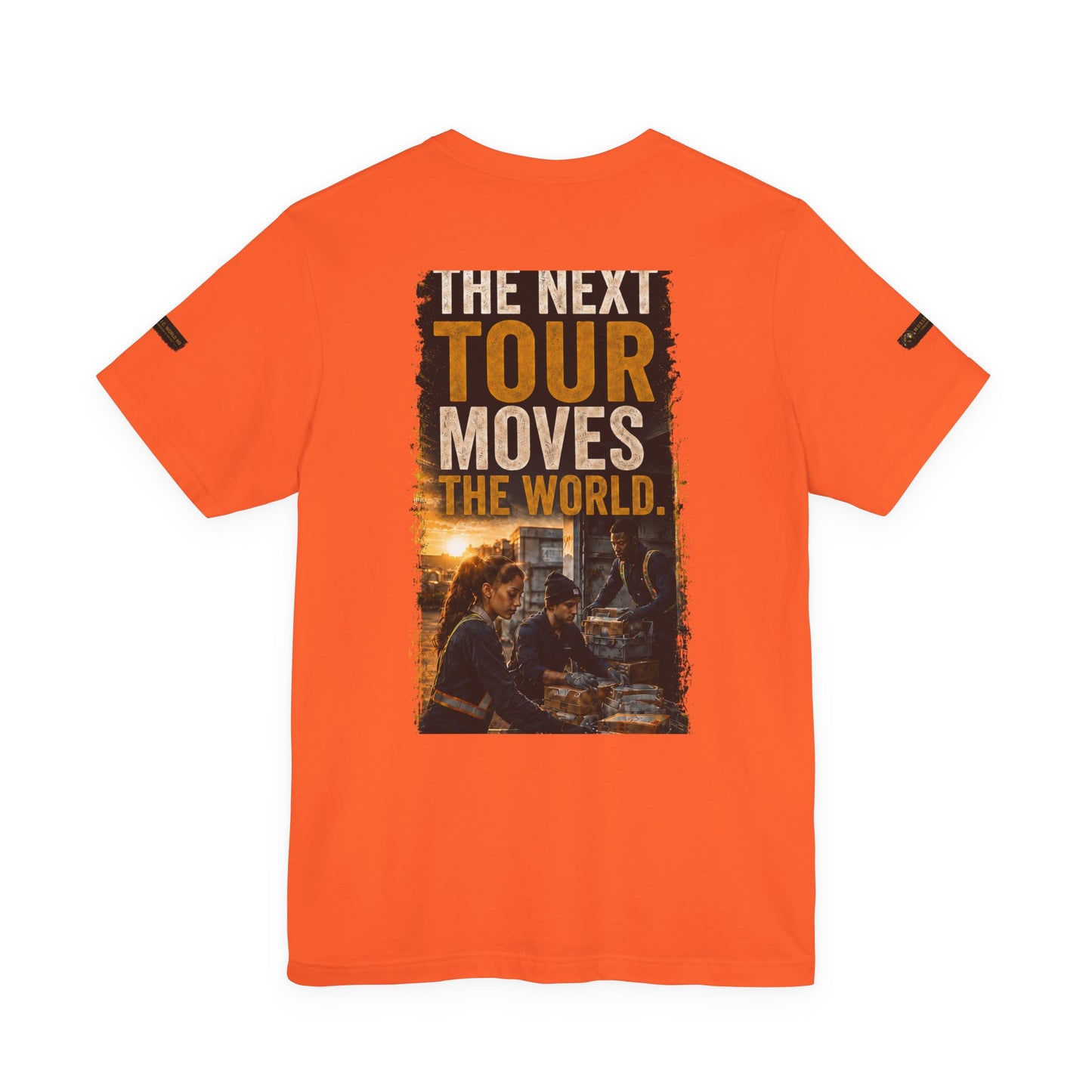 Postal Music — The Next Tour Premium Unisex T-Shirt — Color Group 8 of 11