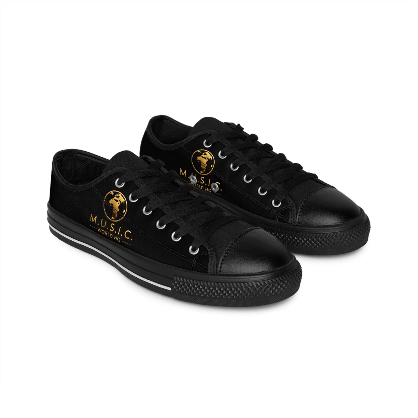 M.U.S.I.C. World HQ Heritage Premium Low-Top Sneakers