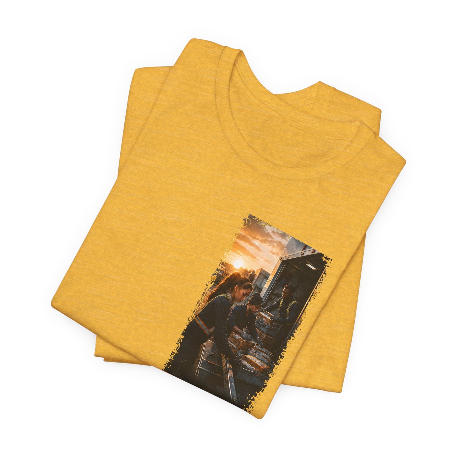 Postal Music — The Next Tour Premium Unisex T-Shirt — Color Group 7 of 11